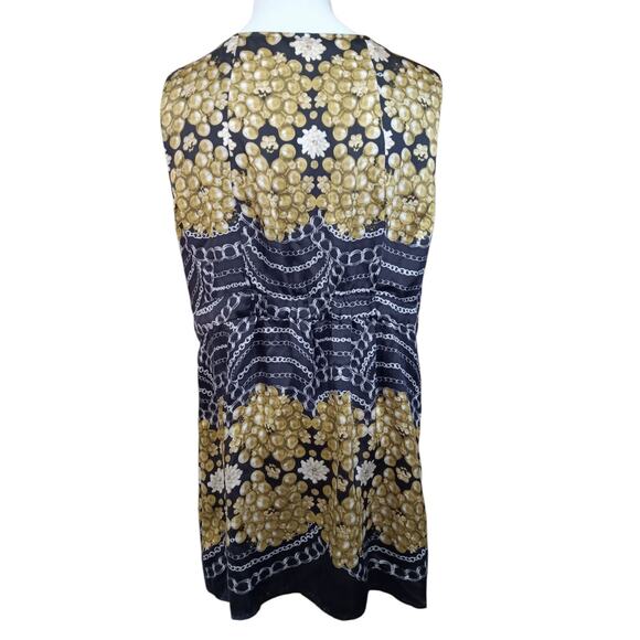 CABI 100% Silk Top Blouse Cami Tank L Dressy Office Career Event Flowy Classic - Picture 2 of 11